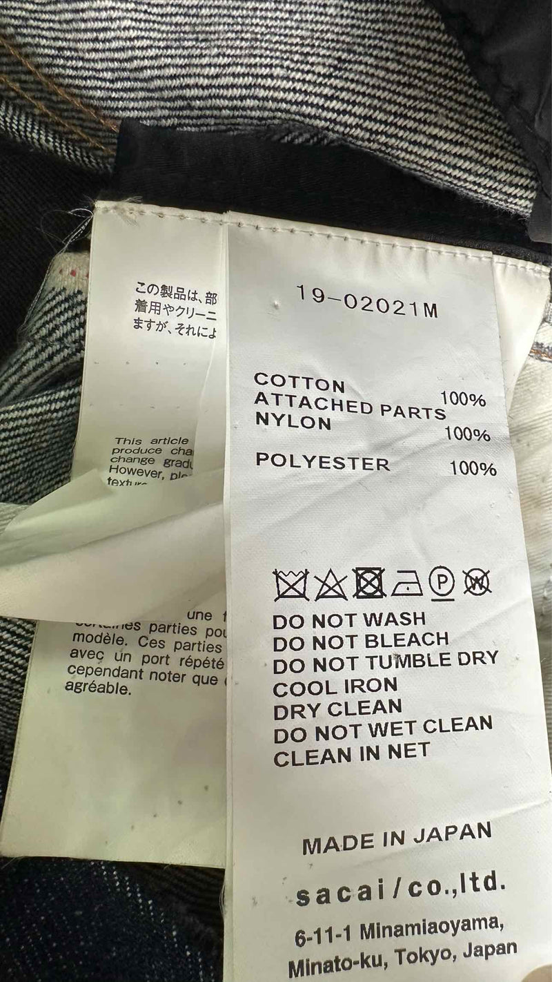 Sacai Hybrid Docking Jeans