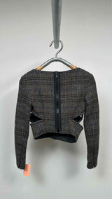 Y/ Project Plaid Detailed Wool Set-up