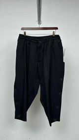 Yohji Yamamoto Pour Homme Side-botton Cropped Easy Pants