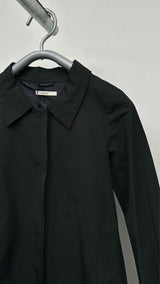 PRADA Back Buttoned Bow Trench Coat