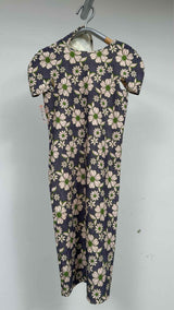 Comme Des Garçons N/S High-neck Floral Cut Out Dress