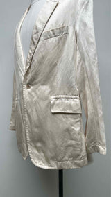 R13 Satin Oversized Wrinkle Jacket