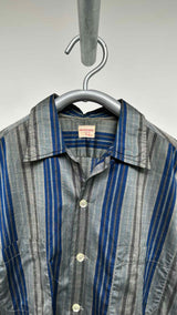 Vintage S/S Stripe Silky-cotton Shirt