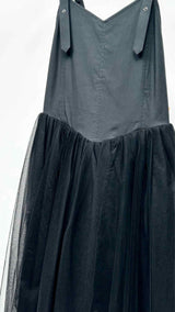 Women's Noir Kei Ninomiya N/S  Buckled Tulle-Over-lay Dress
