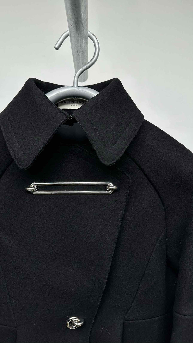 Balenciaga Hook-closure Over Coat