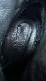 MM6 Faux-fur Ankle Boots