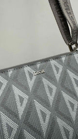 Dior Coated-canvas CD Diamon Messenger Bag