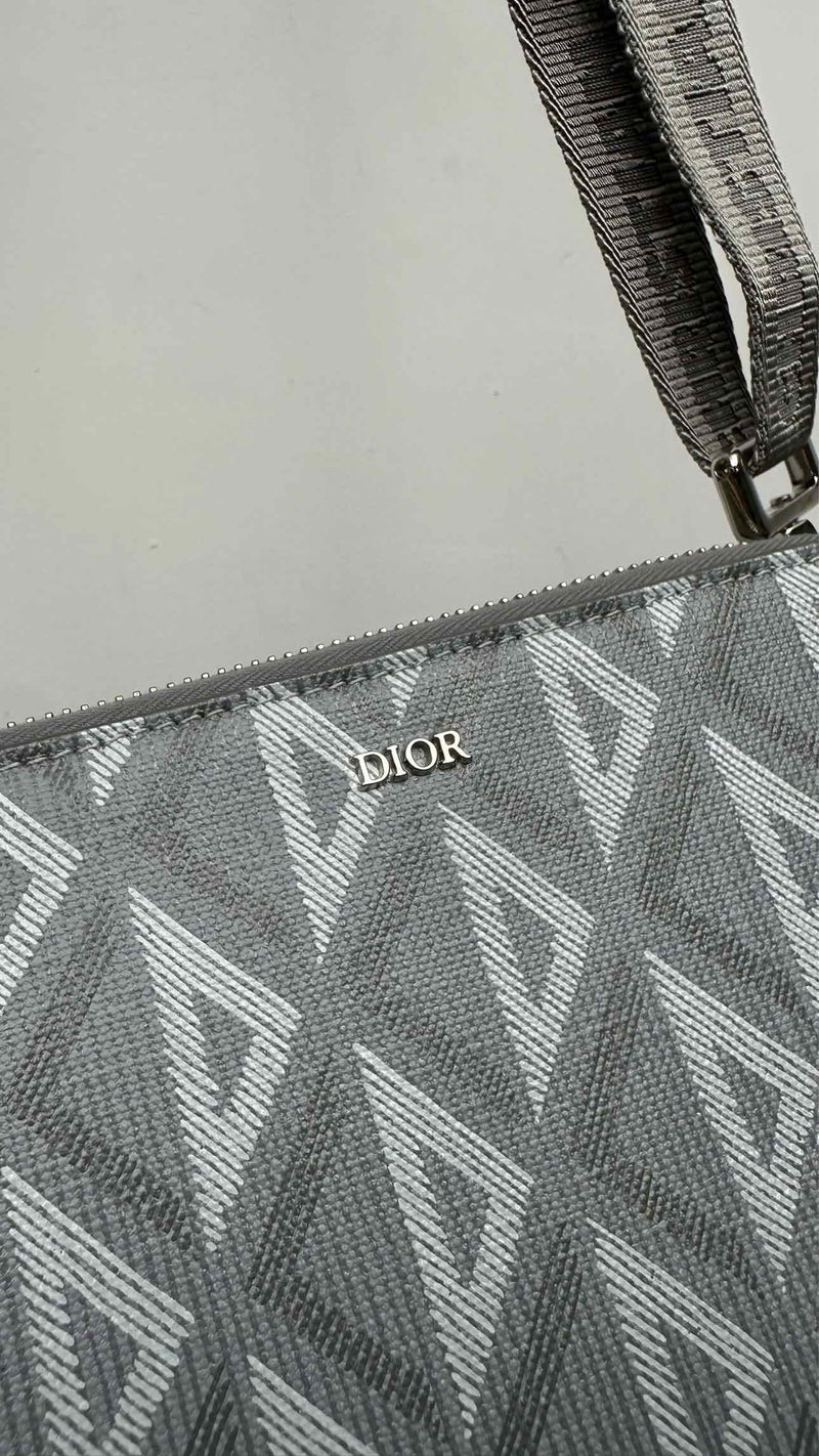 Dior Coated-canvas CD Diamon Messenger Bag