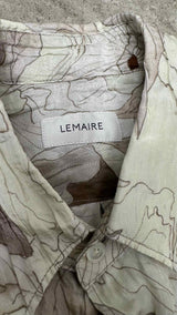 Lemaire S/S Floral Wrinkle Shirt