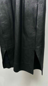 Rick Owens Long Leather Vest