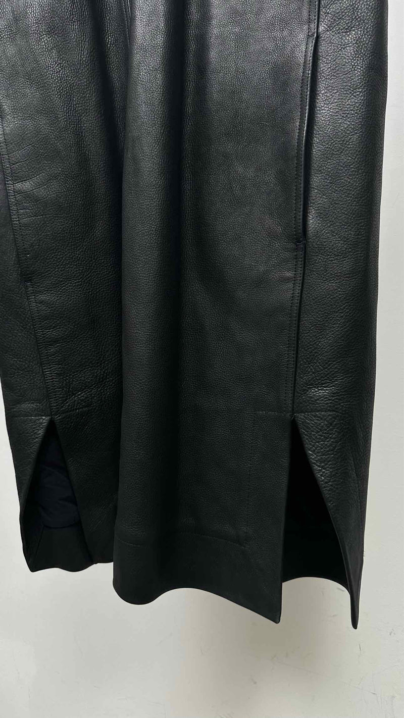 Rick Owens Long Leather Vest