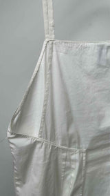 PRADA N/S Back Pleats Apron Dress