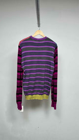 LOEWE Color-blocking Hybrid Border Sweater