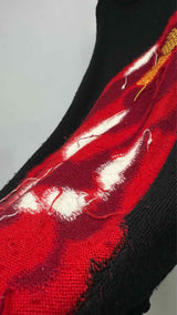 Y's Camellia Pattern Sweater