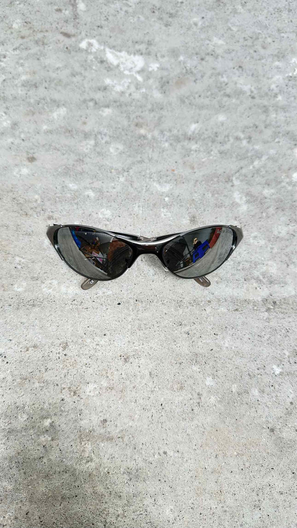 Acne Studios Mirrored Metal Flame Charm Sunglasses