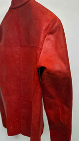 MA+ Leather Biker Jacket
