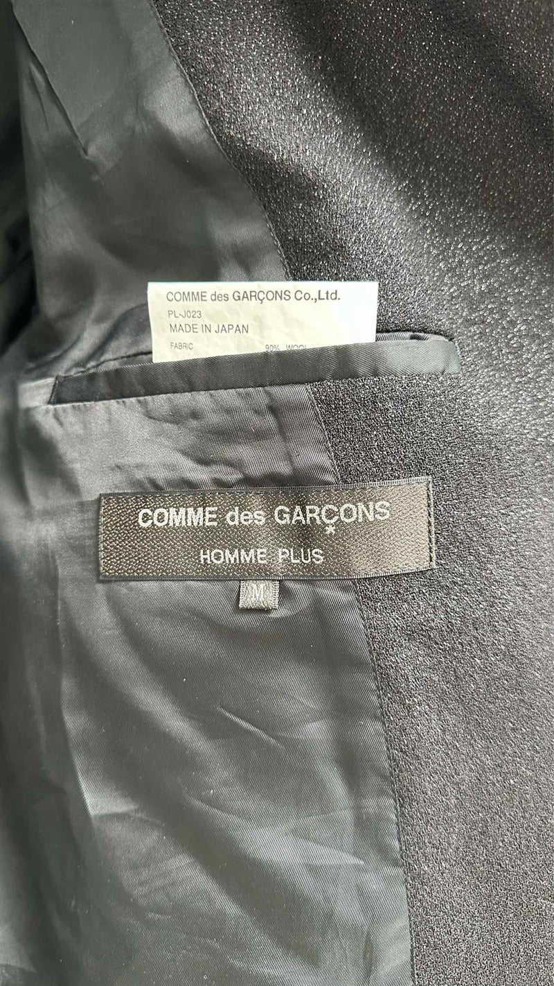 Comme Des Garcons Homme Plus Multi Padded Sleeve Glitter Blazer Jacket