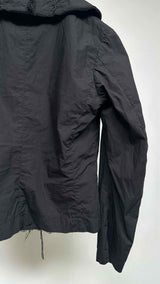 Issey Miyake Raw-end Detailed Blazer Jacket