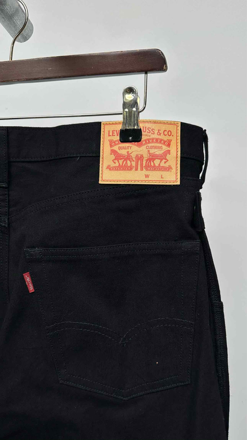 Junya Watanabe MAN X Levi's Asymmetrical Layered Wrap Wide Jeans