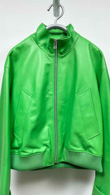 Bottega Veneta High-neck Leather Jacket