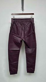 Rick Owens Easy Strobe Leather Pants