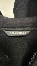 Balenciaga Hello My Name Is Demna Zip-up  Hoodie