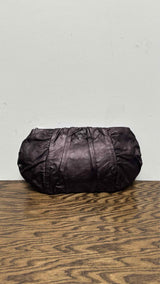 PRADA Vitello Leather Mordore Clutches Bag