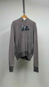 Undercover Printed Knit Hoodie
