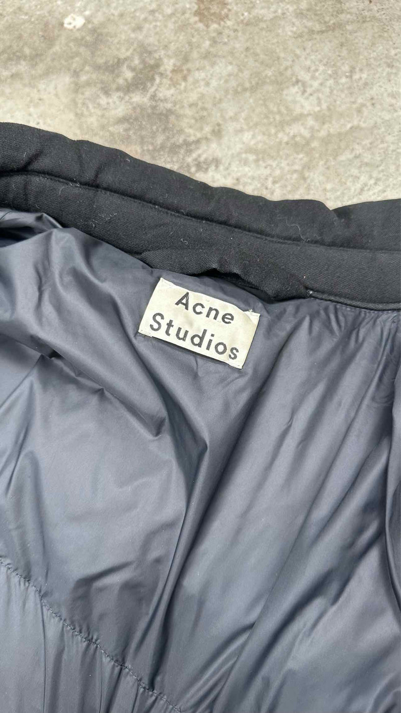 Acne Studios Zip-up Wool Down Jacket