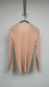 Issey Miyake Pleated Long Cardigan