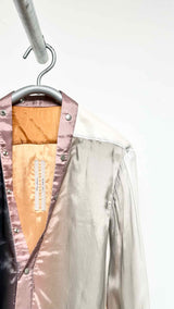 Rick Owens Larry Fogpocket Ombre Satin Shirt