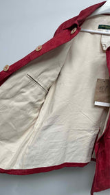 Paul Harnden Crinkled Waxed Mac Jacket