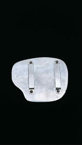 Vintage Silver-stone Belt Buckle