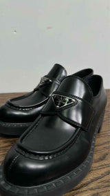 PRADA Chocolate Loafers