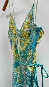 Valentino Taquis-beaded Embellished Dress