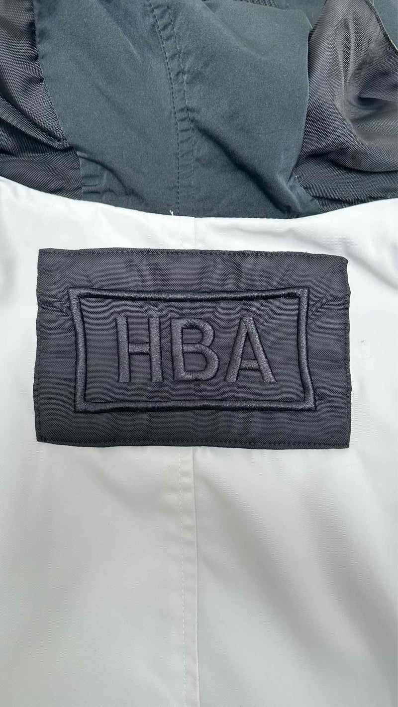 HOOD BY AIR 3 Layered Bodice Hooded Coat