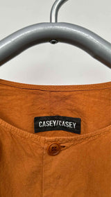Casey Casey S/S Collarless Paul Shirt