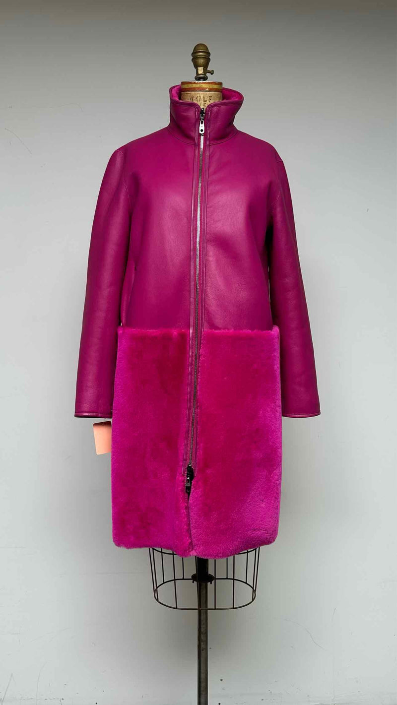 Emporio Armani Reversible Shearling Coat