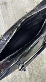 Dior Homme Glossy-Leather Document Brief Bag