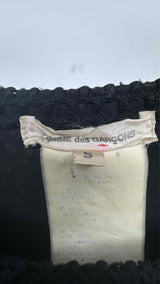 Comme Des Garcons L/S Mesh-layered Top