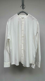 Hermes Collar-less Chemise Boxy Shirt