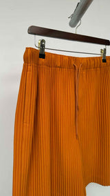 Homme Plisse Pleated Wide Easy Shorts