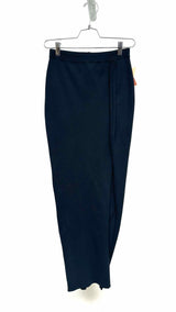Rick Owens Crepe Slit Maxi Skirt