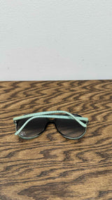 Tata-Naka Crocodile-frame Sunglasses