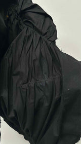 Comme Des Garcons Gathered Open-front Shirt Vest