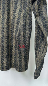 Bode Calico Wave Shirt