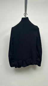 Comme Des Garcons Comme Des Garcons 3D Ruffle Boiled Wool Blazer Jacket