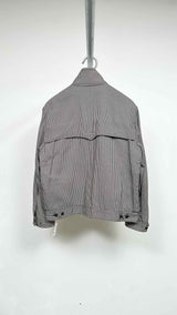 Tom Ford Leather-trim Houndsthooth Jacket
