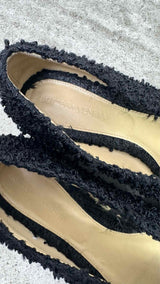 Bottega Veneta Textured Almond Flats