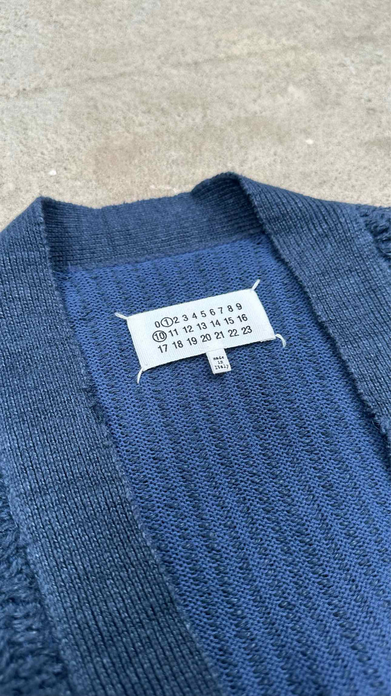 Margiela Distressed Oversized Cardigan